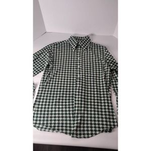 JC PENNEY rare Dress Shirt Mens Size M 100% Polyester